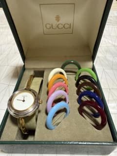 GUCCI グッチ チェンジベゼル 美品 動作未確認 アンティーク - メルカリ