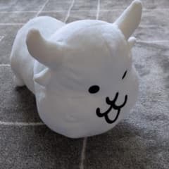 압축 없음 태그 첨부! 냥코 대전쟁 소고기 BIG 봉제인형