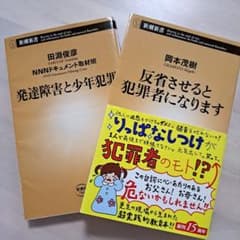 反省させると犯罪者になります他　２冊セットのサムネイル