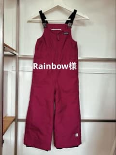 patagonia 子ども用ウィンタースポーツオーバーオール 4Tのサムネイル