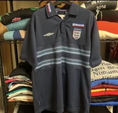 90sUMBRO イングランド代表 ゲームシャツ ユニフォーム サッカー