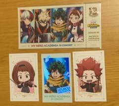 ヒロアカMY HERO ACADEMIA IN CONCERTグッズ 4点セットのサムネイル