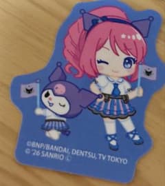 アイカツスターズ サンリオ 桜庭ローラ ステッカーのサムネイル