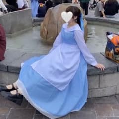 美女と野獣 ベル コスプレ衣装（パニエ付き）のサムネイル
