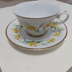 フランクリンミント 水仙柄ティーカップ・ソーサーセット - メルカリ