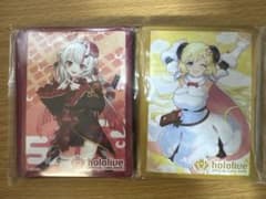 ホロライブOFFICIAL CARD GAME スリーブ 百鬼あやめ＆角巻わためのサムネイル