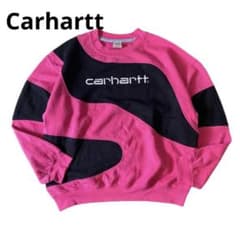 みきしん様専用FT32 Carhartt スウェット　刺繍ロゴ　ゆるダボ　Lのサムネイル