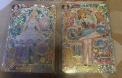 ク*ウ様 アイカツアンコール ER オデットスワン オーロラペガサス 2枚セットのサムネイル