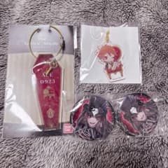 【ツイステ】アクリルキーホルダー　缶バッジ（エース）のサムネイル