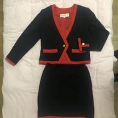 【訳あり】Michel Goma レディース　ウール レトロジャケットとスカートのサムネイル