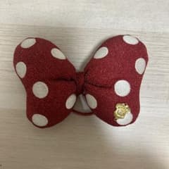 ミニー　ヘアゴム　リボンのサムネイル