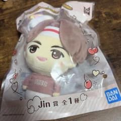 [신품] 봉제 인형 BTS 진 1 번 복권 TinyTAN Jin