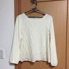 ELLE プルオーバー ♡レースのサムネイル