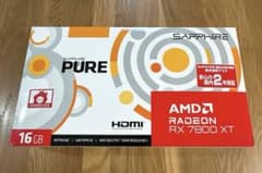 【超美品】SAPPHIRE PURE Radeon RX 7800 XTのサムネイル