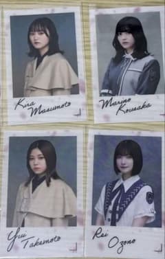 【バラ売り可】櫻坂46　 クリアステッカー 4枚セットのサムネイル