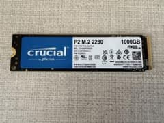 crucial P2 M.2 2280 SSD 1000GB ケース付きのサムネイル