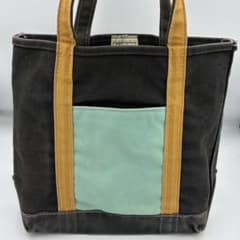 l.l.bean 90s USA製 トートバッグ ターコイズのサムネイル