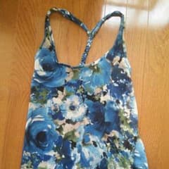 花柄シフォンキャミ♪値下げ交渉あり！のサムネイル