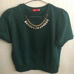 まむ様♡アクセサリー付き♡半袖スウェットのサムネイル