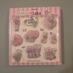 Laka×ESTHER BUNNY 3Dボリュームシール