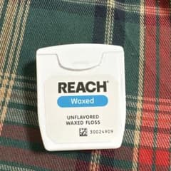 REACH Waxed Unflavored Dental Floss フロスのサムネイル