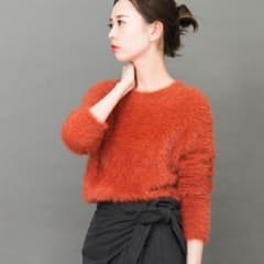 オレンジKBFシャギーニットのサムネイル