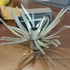 能作花器 NOUSAKU シルバー金属製モダン花瓶値下げ - メルカリ