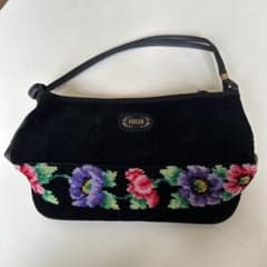 FEILER ハンドバッグ シェニール織 花柄のサムネイル