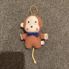 おさるのもんきち キーホルダー ぬいぐるみ サンリオ レトロ 平成
