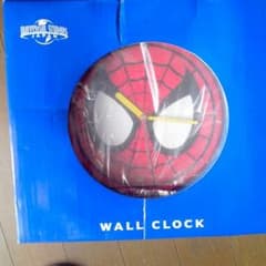 スパイダーマンの掛時計のサムネイル