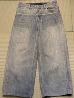 goar.archive zipperpants ライトブルー - メルカリ