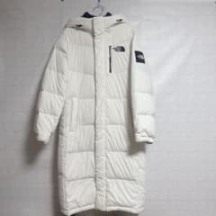 美品 ノースフェイス ロングダウン 白 S相当 S-164 - メルカリ