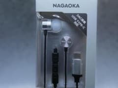 NAGAOKA P908MTYPEC USB Type-C イヤホンのサムネイル