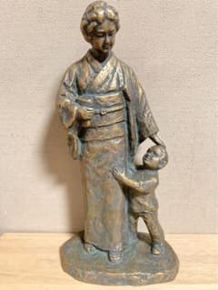 超レア品AP版 北村西望 「富士」（作家保存版）肉筆サイン 額装 証明