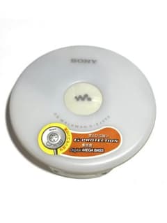 SONY CDウォークマン D-EJ002 動作品ホワイト① - メルカリ