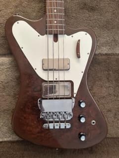 KAMINARI GUITARS K-YB2 BASS ノンリバース　希少　レアのサムネイル
