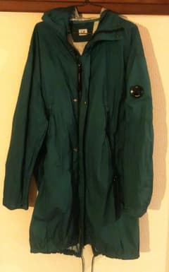 C.P.COMPANY Nyfoil モッズコート グリーン 48サイズ - メルカリ