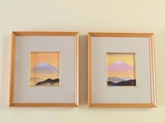 【真作】富士の絵セット関口雄揮　日本画 成川美術館購入　価格提案してください 真作】富士の絵セット関口雄揮 日本画 成川美術館購入 価格提案して