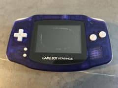 [ジャンク] 任天堂 ゲームボーイアドバンス 本体 バイオレットのサムネイル