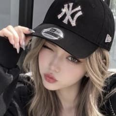 ニューエラ キャップ 9TWENTYローキャップ デコ ストーン キラキラ ニューエラ キャップ 9TWENTYローキャップ デコ ストーン キラキラ 黒