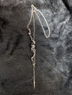 TAUJAN ネックレス チェーンタイ ガゼット 葵 オニキス タウジャン