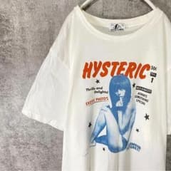 希少L】ヒステリックグラマー ヒスガール プリント Tシャツ ホワイト