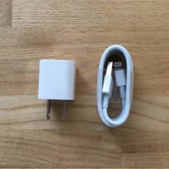 iphone6s純正 USB電源アダプター&ライトニングケーブルのサムネイル
