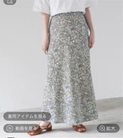 ローリーズファーム　ペイズリーフレアスカートのサムネイル