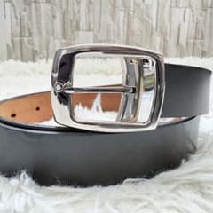 美品 モンブラン ベルト マイスターシューテック 純正ベルト シルバー