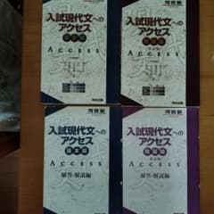 入試現代文へのアクセス 基本編 入試現代文へのアクセス 発展編 2冊セット販売のサムネイル