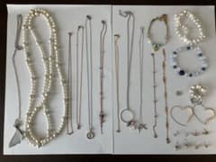 【まとめ売り】アクセサリー　ネックレス　ピアス　　ブレスレット等のサムネイル