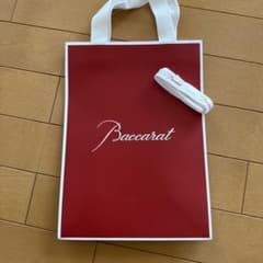 Baccarat ショップ袋 リボン付き