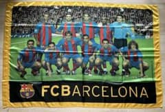 FCBARCELONA☆2004-2005☆バルサイレブン☆特大フラッグ - メルカリ