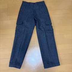 KAKAメンズスラックス ウール混 ダークグレーのサムネイル